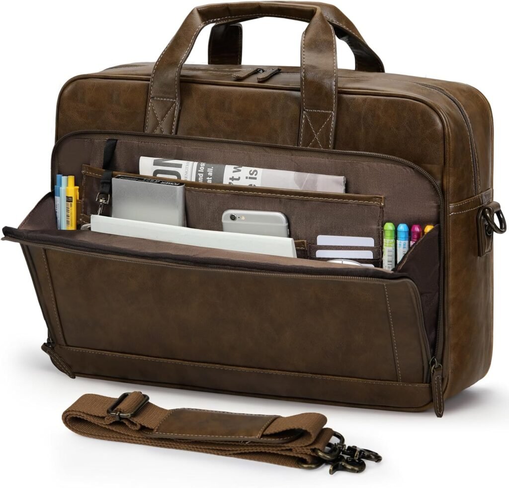 Latico Men’s Park Avenue Laptop Briefcase
