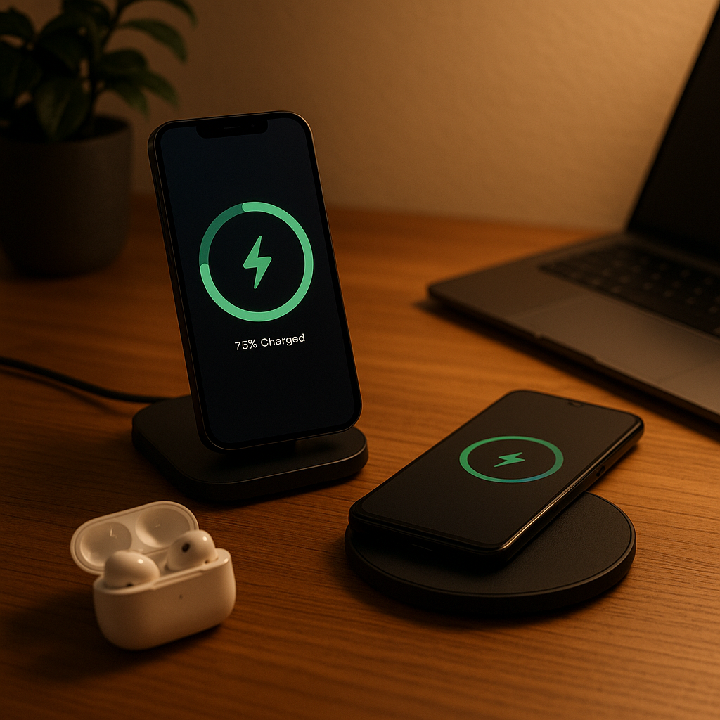 Wireless Chargers for iPhones and Android