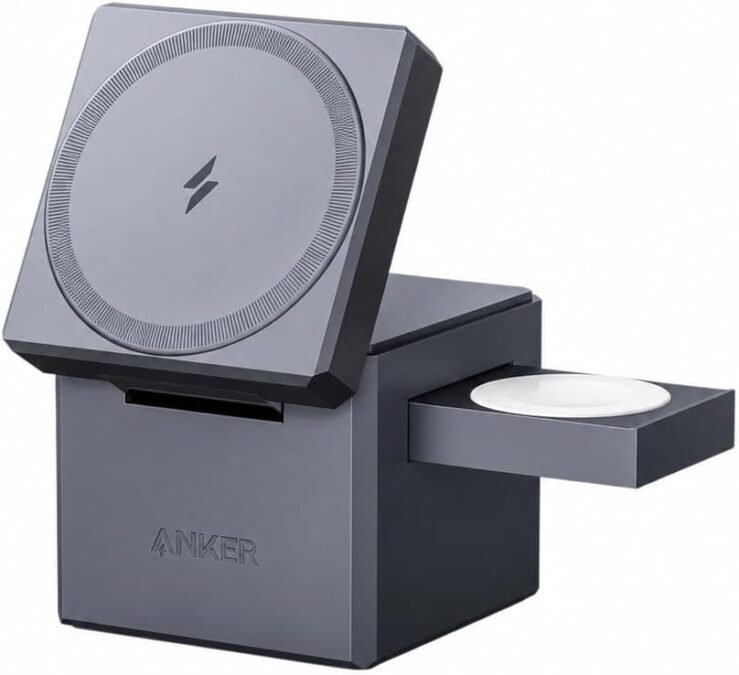 Anker MagGo 3-in-1 Qi2 Magnetic Wireless Charging Station