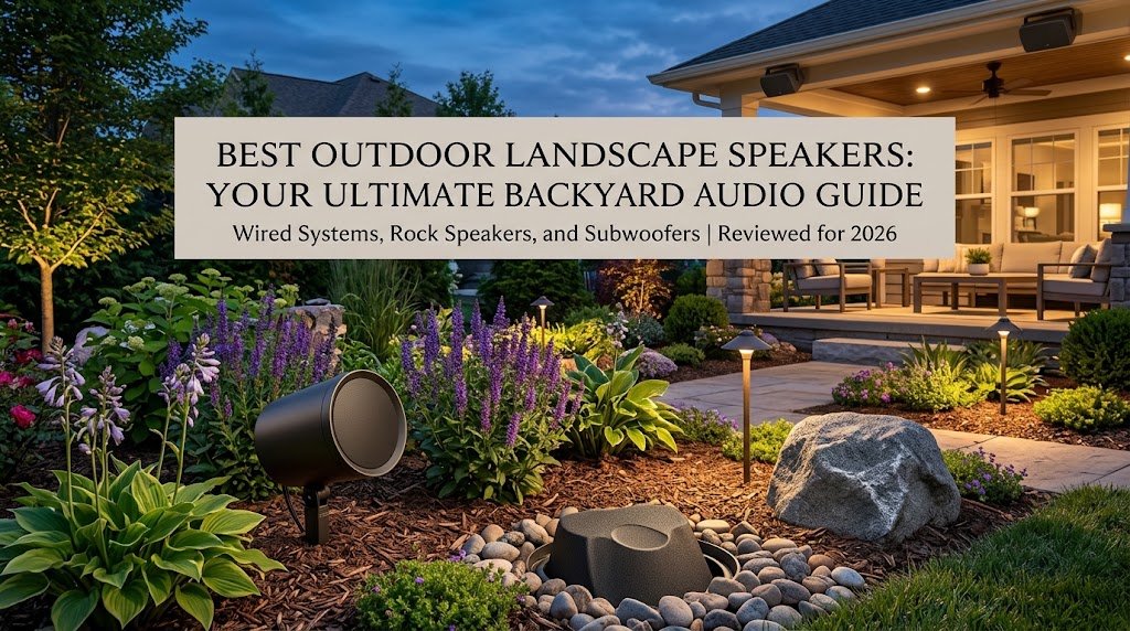 Best Outdoor Landscape Speakers